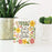Floral Flowers with Quote Coffee Mug Gift, Eat a Bag of Dicks-Set of 1-Andaz Press-
