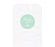 Floral Mint Green Wedding Favor Bag DIY Party Favors Kit, Thank You!-Set of 24-Andaz Press-