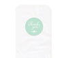Floral Mint Green Wedding Favor Bag DIY Party Favors Kit, Thank You!-Set of 24-Andaz Press-
