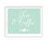 Floral Mint Green Wedding Party Signs-Set of 1-Andaz Press-Mr. & Mrs.-