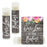 Florals on Gray Rustic Wood, Lip Balm Party Favors-Set of 12-Andaz Press-Kissing The Single Life Goodbye-