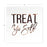 Foil Treat Yo Self Tableware Napkins-Set of 50-Andaz Press-