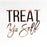 Foil Treat Yo Self Tableware Napkins-Set of 50-Andaz Press-