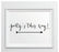Formal Black Wedding Party Directional Signs, Double-Sided Big Arrow-Set of 1-Andaz Press-Wedding-
