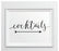 Formal Black Wedding Party Directional Signs, Double-Sided Big Arrow-Set of 1-Andaz Press-Wedding-