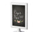 Framed Chalkboard & Floral Roses Wedding Party Signs-Set of 1-Andaz Press-Cigar Bar-