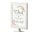 Framed Floral Roses Wedding Party Signs-Set of 1-Andaz Press-Mr. & Mrs.-