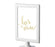 Framed Gold Glitter Wedding Party Signs-Set of 1-Andaz Press-Mr. & Mrs.-