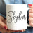 Fully Personalized Coffee Mug Gift Chic Style-Set of 1-Andaz Press-