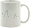 Fully Personalized Coffee Mug Gift Parisian Script-Set of 1-Andaz Press-