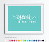 Fully Personalized Party Sign, 11 x 17 Inch-Set of 1-Andaz Press-
