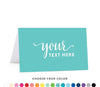 Fully Personalized Table Tent Place Cards-Set of 20-Andaz Press-