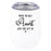 Funny Aunt Wine Tumbler with Lid 12 Oz Stemless Stainless Steel Insulated-Set of 1-Andaz Press-Aunticorn-