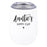 Funny Aunt Wine Tumbler with Lid 12 Oz Stemless Stainless Steel Insulated-Set of 1-Andaz Press-Auntie's Sippy Cup-