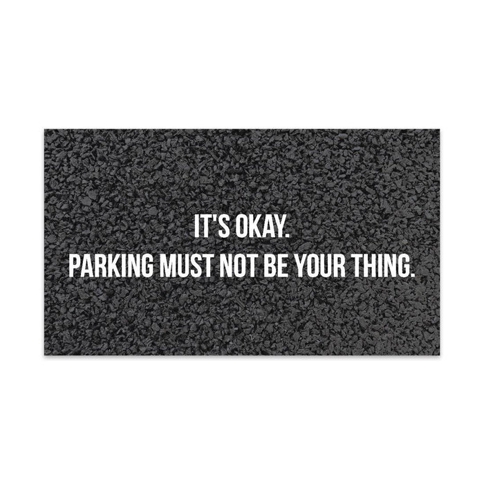 Funny Bad Parking, Prank Driving Fake Ticket Violation Gag Note-Set of 100-Andaz Press-You Park Like An Asshole-
