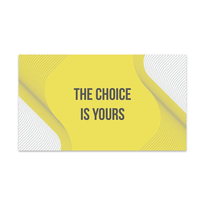 Funny Bad Parking, Prank Driving Fake Ticket Violation Gag Note-Set of 100-Andaz Press-The Choice Is Yours-