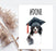 Funny Congratulations Jumbo Card With Envelope, Graduation Greeting Card for Grad Student-Set of 1-Andaz Press-#Done-