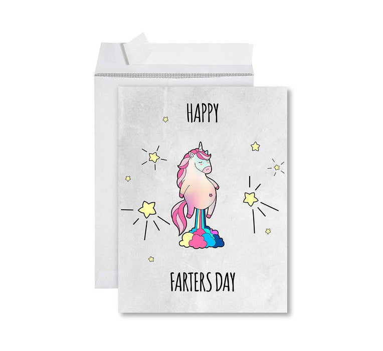 Funny Father's Day Jumbo Card With Envelope, Bonus Dad, Stepfather, Foster Dad-Set of 1-Andaz Press-Excellent Parenting-