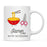 Funny Food Pun 11oz. Ceramic Coffee Tea Mug-Set of 1-Andaz Press-Cereal-