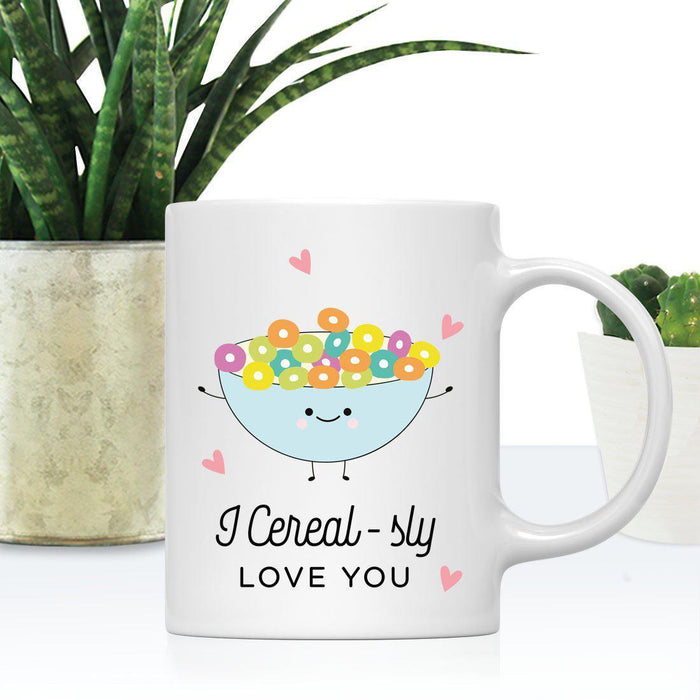 Funny Food Pun 11oz. Ceramic Coffee Tea Mug-Set of 1-Andaz Press-Cereal-