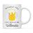 Funny Food Pun 11oz. Ceramic Coffee Tea Mug-Set of 1-Andaz Press-Cereal-