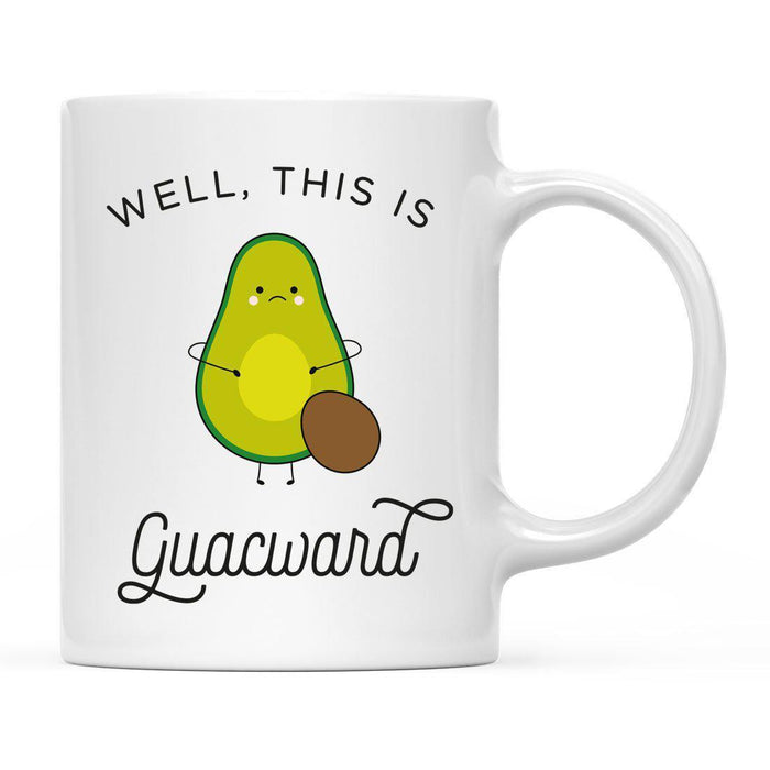 Funny Food Pun 11oz. Ceramic Coffee Tea Mug-Set of 1-Andaz Press-Avocado-