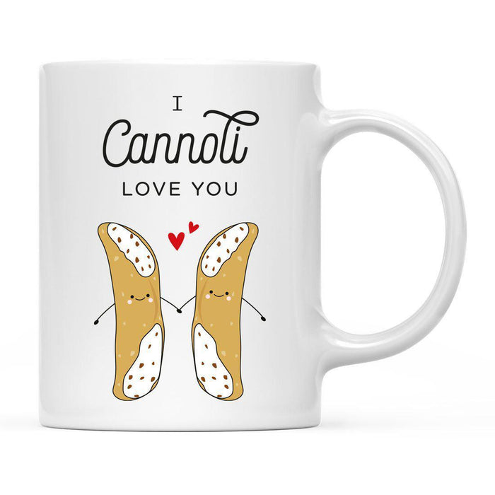 Funny Food Pun 11oz. Ceramic Coffee Tea Mug-Set of 1-Andaz Press-Cannoli-