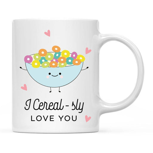 Funny Food Pun 11oz. Ceramic Coffee Tea Mug-Set of 1-Andaz Press-Cereal-