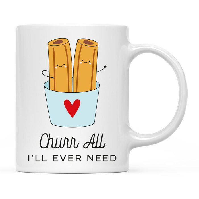 Funny Food Pun 11oz. Ceramic Coffee Tea Mug-Set of 1-Andaz Press-Churr-