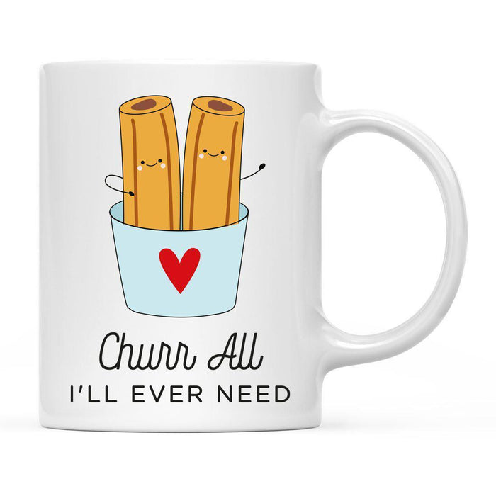Funny Food Pun 11oz. Ceramic Coffee Tea Mug-Set of 1-Andaz Press-Churr-