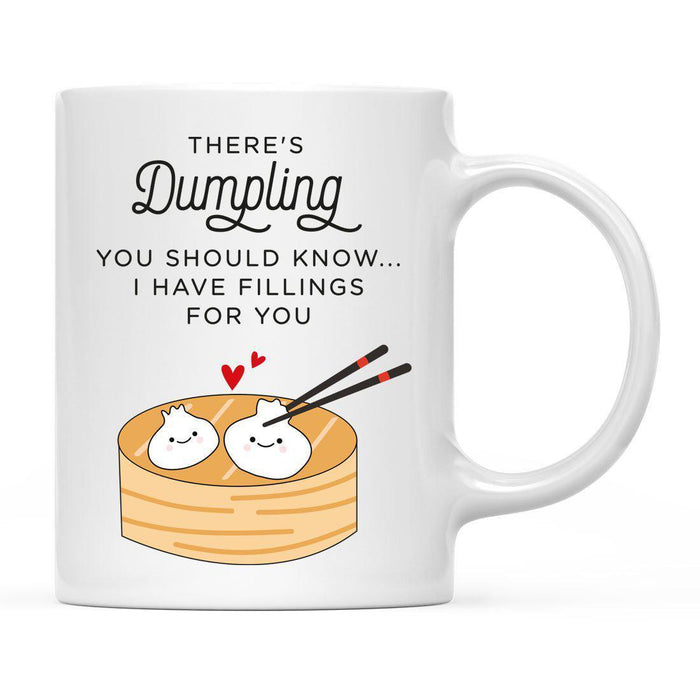 Funny Food Pun 11oz. Ceramic Coffee Tea Mug-Set of 1-Andaz Press-Dumpling-