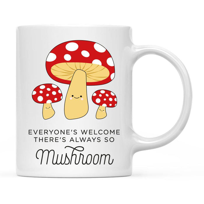 Funny Food Pun 11oz. Ceramic Coffee Tea Mug-Set of 1-Andaz Press-Mushroom-