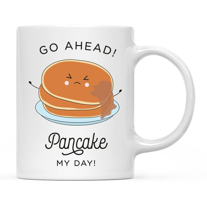 Funny Food Pun 11oz. Ceramic Coffee Tea Mug-Set of 1-Andaz Press-Pancake-