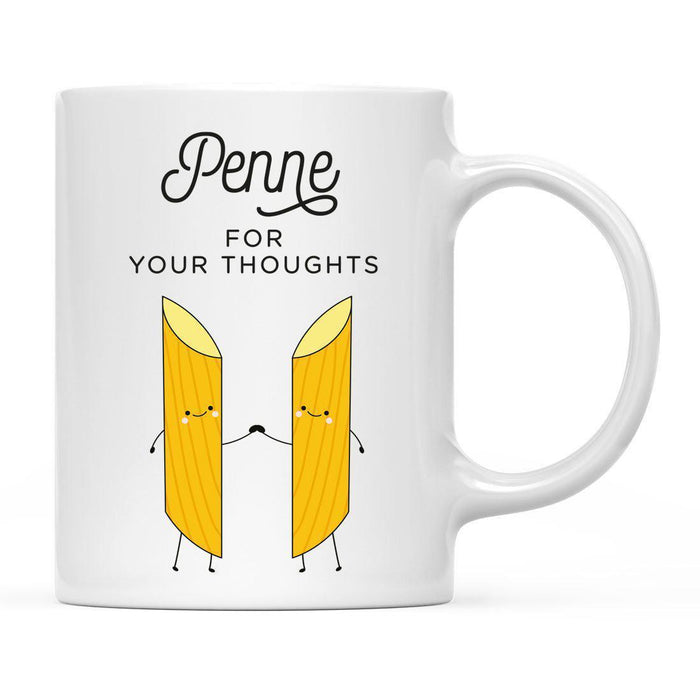 Funny Food Pun 11oz. Ceramic Coffee Tea Mug-Set of 1-Andaz Press-Penne-