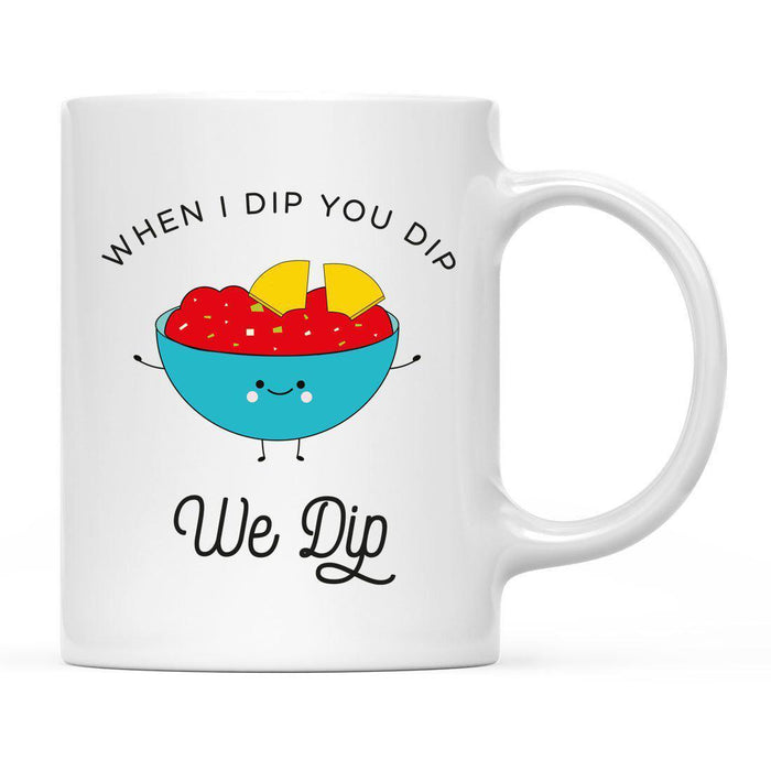 Funny Food Pun 11oz. Ceramic Coffee Tea Mug-Set of 1-Andaz Press-Tortilla-