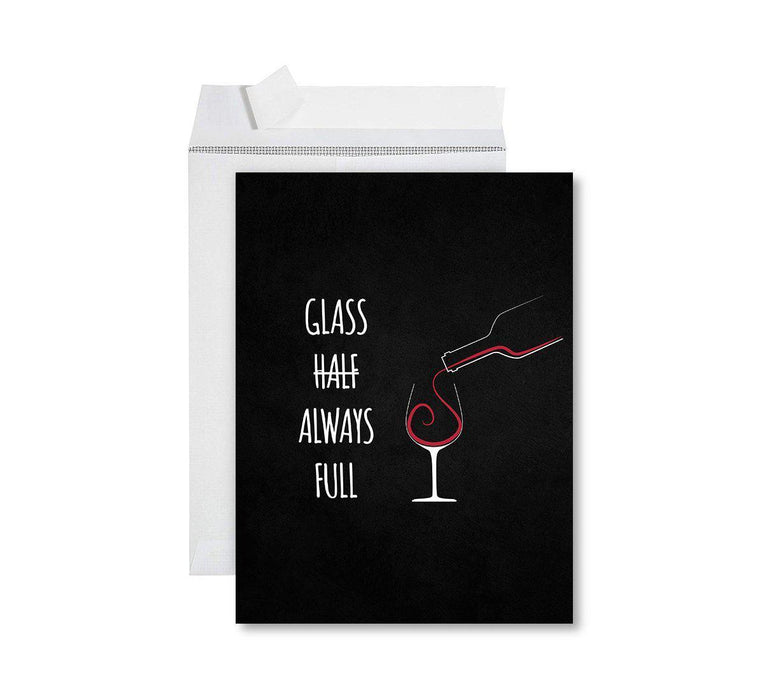 Funny I'm Sorry Jumbo Card Blank I'm Sorry Greeting Card with Envelope-Set of 1-Andaz Press-Saury-