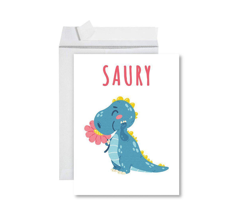Funny I'm Sorry Jumbo Card Blank I'm Sorry Greeting Card with Envelope-Set of 1-Andaz Press-Saury-