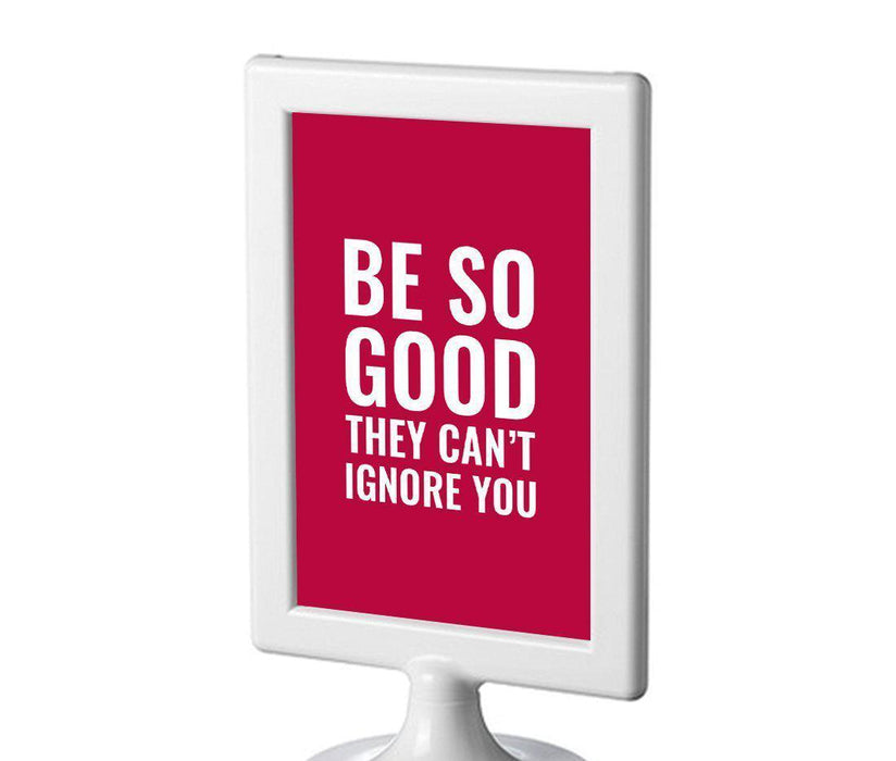 Funny & Inspirational Quotes Office Framed Desk Art-Set of 1-Andaz Press-World's Best Boss-