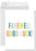 Funny Jumbo New Job Card With Envelope, Farewell Retirement Office-Set of 1-Andaz Press-You're Dead To US-