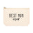 Funny Makeup Bag Canvas Cosmetic Bag with Zipper Makeup Pouch Design 1-Set of 1-Andaz Press-Cute Eyelashes-