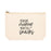 Funny Makeup Bag Canvas Cosmetic Bag with Zipper Makeup Pouch Design 1-Set of 1-Andaz Press-Cute Eyelashes-