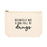 Funny Makeup Bag Canvas Cosmetic Bag with Zipper Makeup Pouch Design 1-Set of 1-Andaz Press-Cute Eyelashes-
