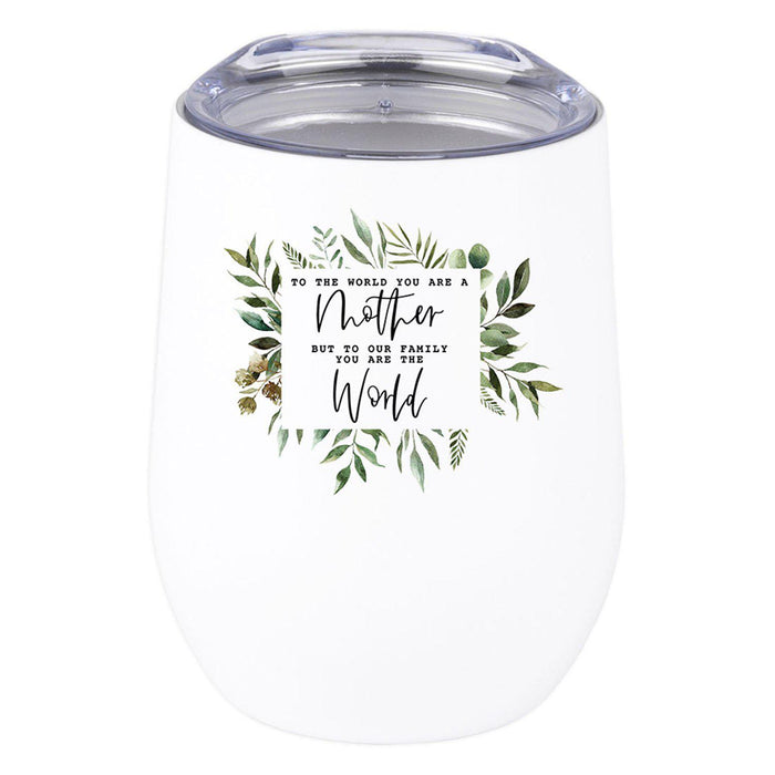 Personalized Mother's Day Tumblers, Stemless Wine Tumbler 12 Oz, Mom  Tumbler Gift, Mothers Day Gifts