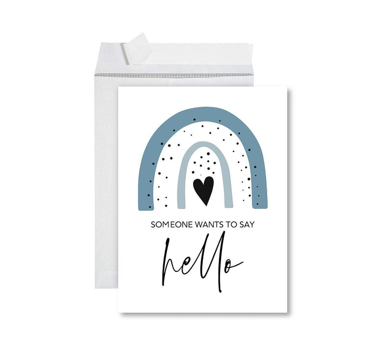 Funny National Grandparents Day Jumbo Card, Blank Greeting Card with Envelope-Set of 1-Andaz Press-Thank You Grandma-