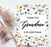 Funny National Grandparents Day Jumbo Card, Blank Greeting Card with Envelope-Set of 1-Andaz Press-Thank You Grandma-
