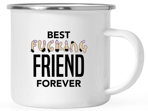 Funny Penis Campfire Coffee Mug Gift – 6 Designs-Set of 1-Andaz Press-Best Fucking Friend Forever-