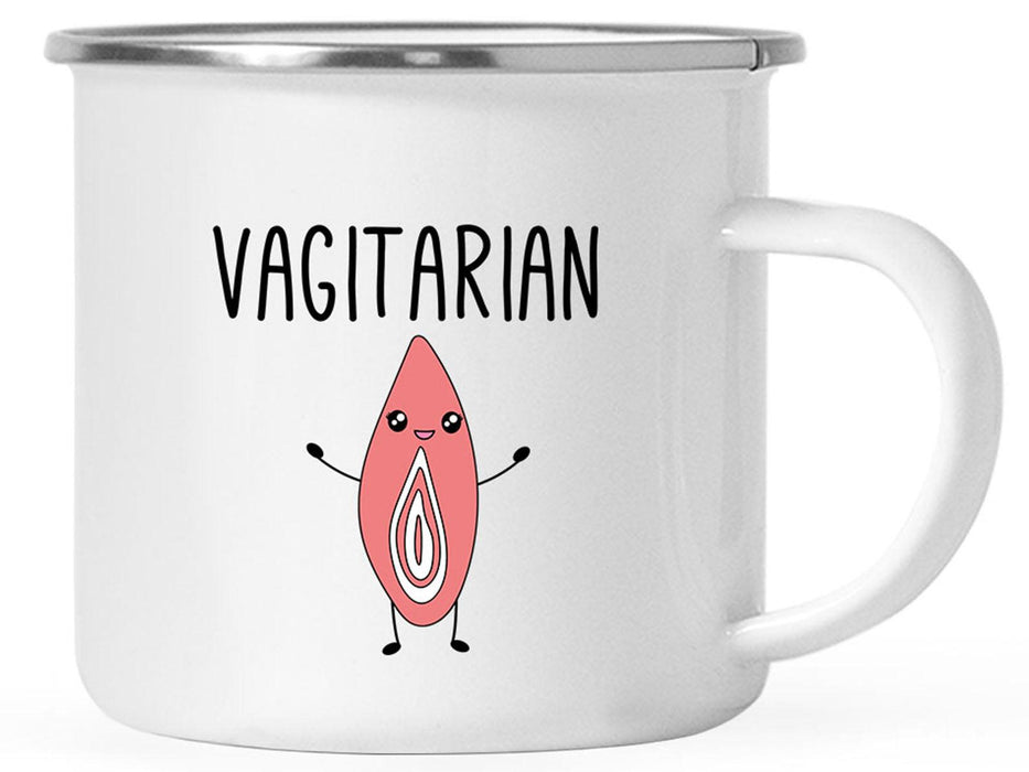 Funny Penis Campfire Coffee Mug Gift – 6 Designs-Set of 1-Andaz Press-Vagitarian-