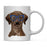 Funny Preppy Dog Art Coffee Mug-Set of 1-Andaz Press-English Pointer in Black Glasses-