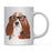 Funny Preppy Dog Art Coffee Mug-Set of 1-Andaz Press-English Pointer in Black Glasses-