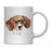 Funny Preppy Dog Art Coffee Mug-Set of 1-Andaz Press-English Pointer in Black Glasses-
